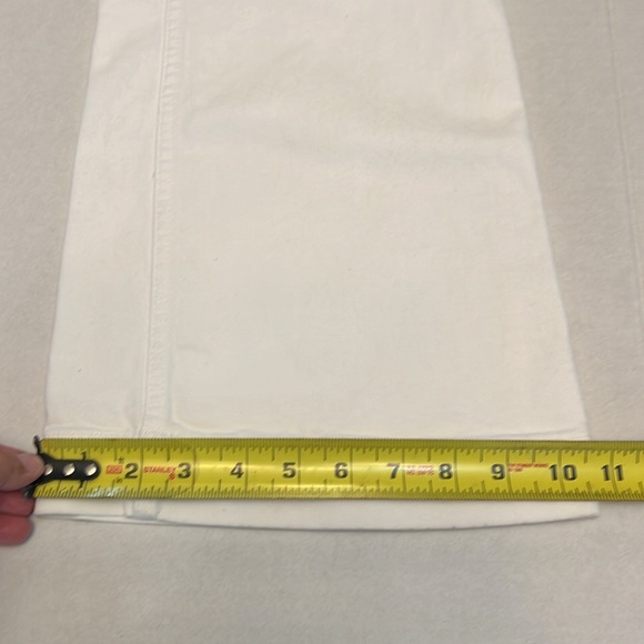 RALPH LAUREN WHITE HIGH RISE FLARE JEANS SIZE 28 - Picture 15 of 17